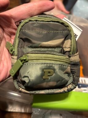 Puffer Mini Sling bag - Olive Camo